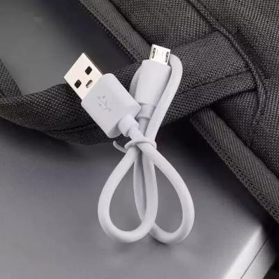 China Mobile Phone Types 30 Cm Charging Android V8 Tie Fast Charging Data Cable for sale