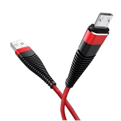 China Mobile phone types mobile phone data line wholesale micro type c charger usb cable for sale