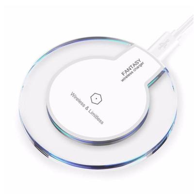 China Universal Wireless Power Bank Mobile Phone Charger Qi Wireless Fast Charging Wireless Charger For Mobile Phone for sale