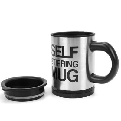 China Lazy Automatic Coffee Mug Office Home Stainless Steel Self Stirring Mug Mixing Coffee Mug for sale