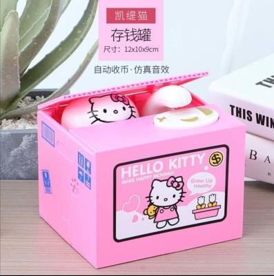 China OEM Kitty Money Piggy Bank 12x13x18cm CE ROHS certification for sale