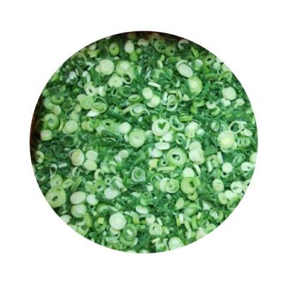 China Shandong Fresh FROZEN IQF Onion Spring Onion Fresh FROZEN Green Jelly Slice/Pellet/Dies/Block/Cube for sale