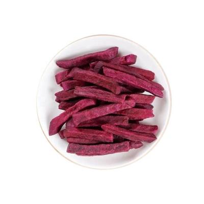 China Dried No Added Dye Professionally Produced Organic Green Bulk Pulses Vacuum Fried Purple Potato for sale