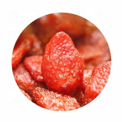 China Hot Sale Natural Dried Preserved Dried Fruits Preserve Iced Dried Strawberry Wholesale and OEM for sale