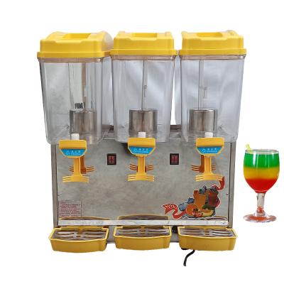 China Automatic Functional Cold Beverage Dispenser Mixed Fruit Concentrate Juicer 450*190*280 mm for sale