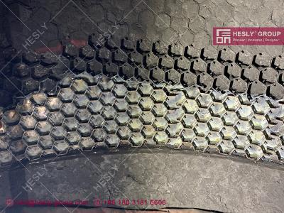 China AISI316 Hexsteel Dual Layer Lining | 1.0mm thickness | 15mm depth | 1000X1000mm for sale