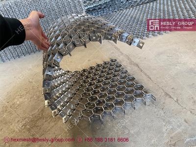 China AISI316 Hex Metal with lance | 60mm Depth X2.mmTHK | China Stainless Steel Hexmetal Factory for sale