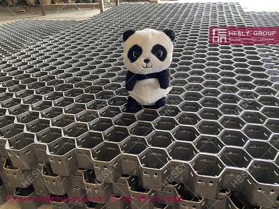 China Stainless Steel 310S Hexsteel Monolithic Refractory linings | 45mm depth | 45X2mm strips | 2