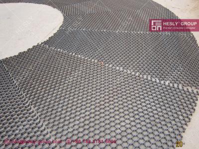 China Low Carbon Steel ST37 Hex Mesh For Refractory Holders | 2X19X50mm | 2