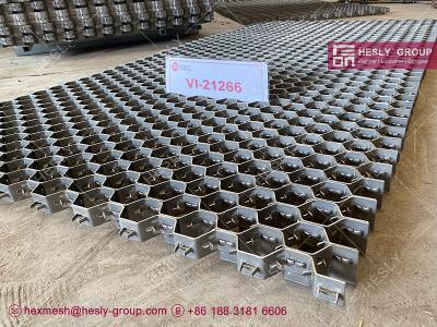 China AISI316 Hex Metal lances type | 40mm Depth X2.0mmTHK | China Stainless Steel Hexmetal Factory for sale