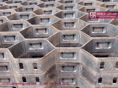 China Carbon Steel Hexmesh | 1.5X19X45mm | 960X1000mm | Hesly China Factory for sale