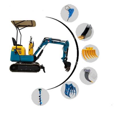 China Building Material Stores EURO V STANDARD 1000KG GARDEN EXCAVATOR FOR SALE MINI EXCAVATOR CHEAP EXCAVATORS FOR SALE for sale