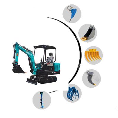 China Building Material Stores CHINA FACTORY SALE CE ISO CERTIFIED 1.8 TON MINI EXCAVATOR FOR SALE for sale