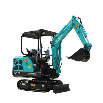 China Construction worksÂ   Chinese Cheap Euro 5 Motor Swing Boom Excavator SD17B for sale