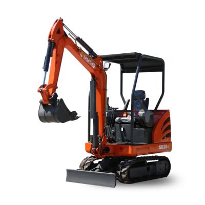 China Construction worksÂ   Factory New 2 Ton Small Mini Digger Bagger Mini Excavators For Sale Prices for sale