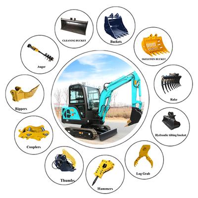 China Construction worksÂ   SD25B Full Automatic Mini Excavator Micro Hydraulic Excavator Small Excavator Equipment On Sale for sale