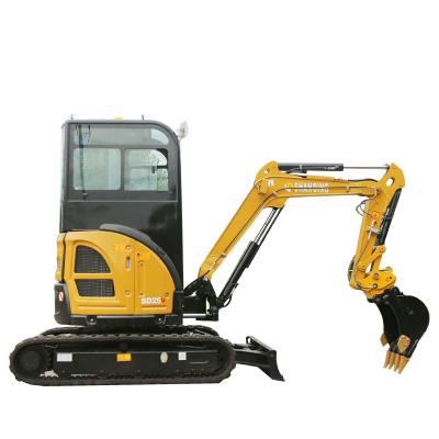 China Construction worksÂ   Shanding Factory Mini Excavator New Design Optional With Enclosed Operation Room SD25U for sale