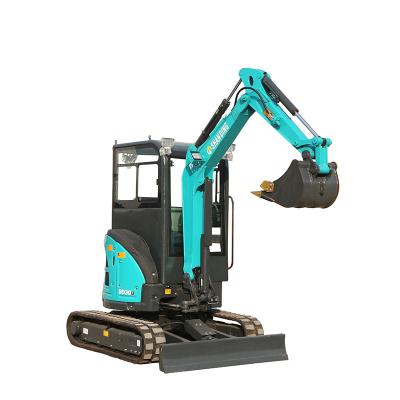 China Farms Novel Design Optional Enclosed Cabin SD30U 3 Ton Mini Zero Tail Excavator for sale