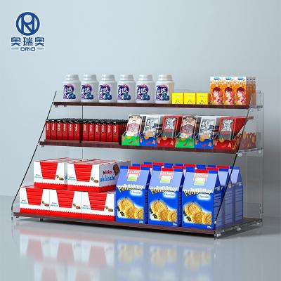 China Smoke Shops Convenience Stores Tobacco Shops/Supermarket Checkout Counters Shelf Plastic Dividers Shelf Retail Display Racks for sale