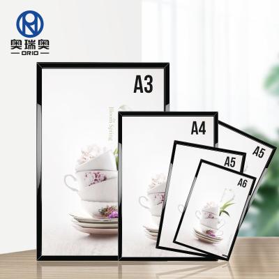 China Good waterproof direct code frame photo display Niceday poster indoor advertising display how does snap frame work well for sale