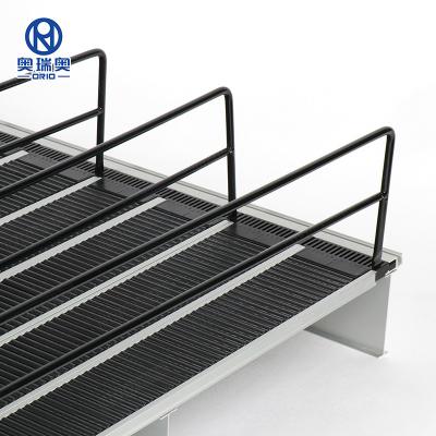 China Freezer Shelf System Supermarket Display Gravity Shelf Automatic Front Roller or Shelf Track Roller for sale