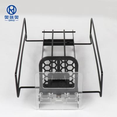 China Customized display shelf lifter supermarket package product and drink bottle / metal shelf lifter system for sale