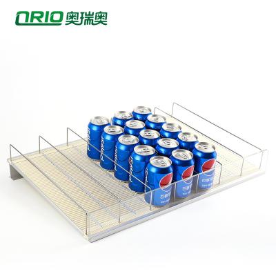 China Supermarktet Automatic Gravity Fed Roller Shelving System For Supermarket Shelves Roller Racking Shelving System for sale