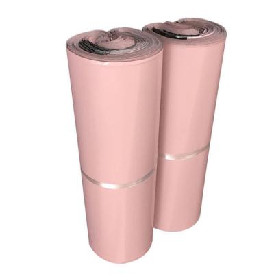 China 35*45+5cm Big Delivery Mailing Mailer Air Plastics Apparel Mailers Tearproof Pink PE Poly Bag for sale