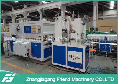 China 200600mm het Plafondcomité van Pvc Uitdrijvingsmachine voor Ontwerp van de Blad het Dubbele Schroef Te koop