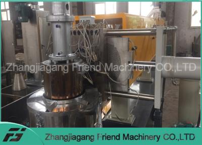 China PE die van pvc WPC Machineplastiek, pvc-Korrels pelletiseren die Machine maken  Te koop