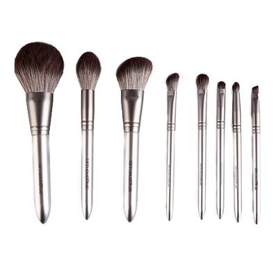 China High Quality Private Label Makeup Brushes Wooden Handle Makeup Brushes 8PCS Magic Makeup Brush Set Makeup Brushes for sale