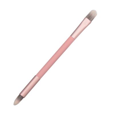 China Dual Head Flat Concealer Brush Best Selling Concealer Brush Concealer Single Dual Head Flat Brush for sale