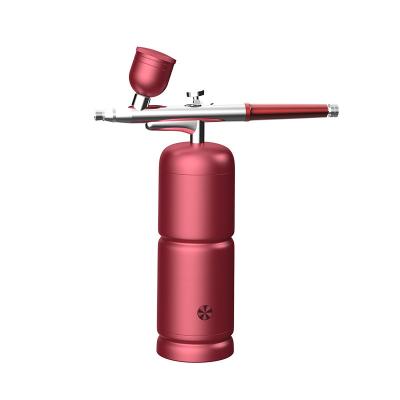 China Handheld High Pressure Nano Jet Device Refill Oxygen Injection Apparatus Water Jet Machine Household Beauty Instrument Facial Hydration Equipment for sale