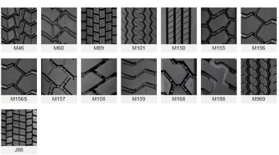 China Low Rolling Resistance Tyre Retreading Raw Materials First Grade Precured Tread for sale