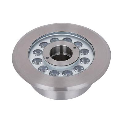 China LANDSCAPE 304 Stainless Steel Waterproof Ip68 Single Color Led Fountain Light Marine Underwater Lights for sale