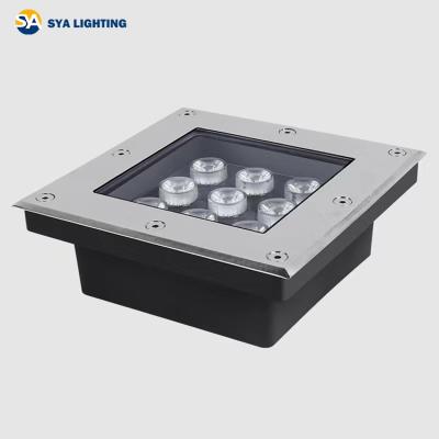 China LANDSCAPE SYA-303 outside underground deck light, stainless steel underwater landscape light for sale