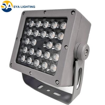 China Outdoor Waterproof 48W LANDSCAPE Spotlight Spot Light RGB Led Flood Light For Building Decoration for sale