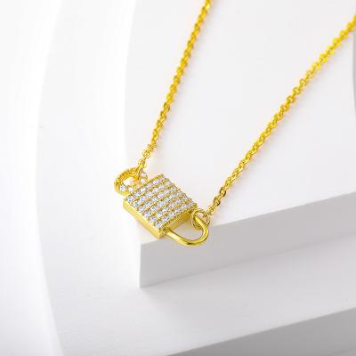 China Punk Women Fine Fashion Wedding Chain Necklace Jewelry Simple Pendant Brass Jewelry for sale