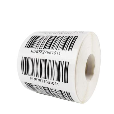 China Waterproof Custom Two-Dimensional Barcode Label Variable Barcode Sticker for sale