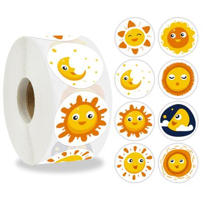 China Waterproof Custom Printing Vinyl Sticker Roll Up Label Kids Waterproof Deco Stickers for sale