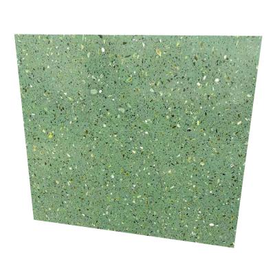 China Modern Existing Production - Green - Of Building Materials Bright Harmful Terrazzo Slabs For Public Places for sale