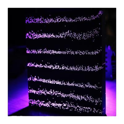 China Perforated Wave Pattern Light Transmitting Concrete Board Artistic Style Extreme Indoor Decorative Board for sale