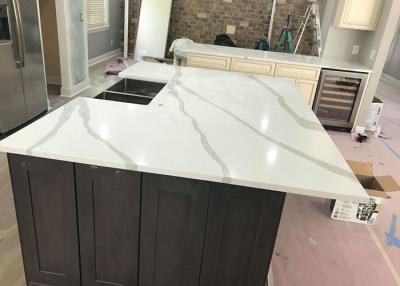 Κίνα Ιταλικά μαρμάρινα Countertops Calacatta που ακονίζονται/που φλέγονται τελειώνουν τον τρόπο προς πώληση