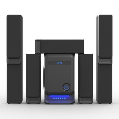 China No Tooth New Texture Matte Home Theater System 5.1 Theater Speaker Blue Tooth Speaker for sale