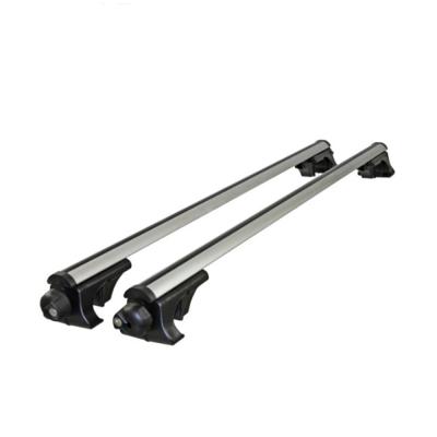 China Aluminum Cargo Carrier Roof Rack Top Rail Adjustable Cross Bars for sale