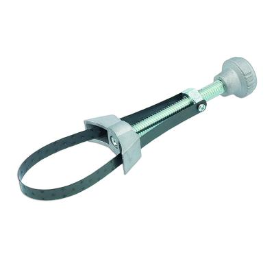 China Steel Adjustable Strap Wrench Oil Filter Removal Tool Wrench for sale