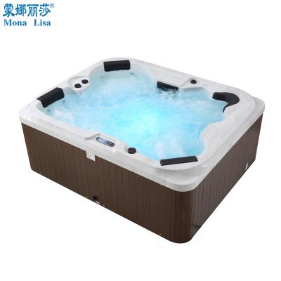 China Luxury Mode Free and High Quality Whirlpool Massage Roll-In Hot Tub for sale