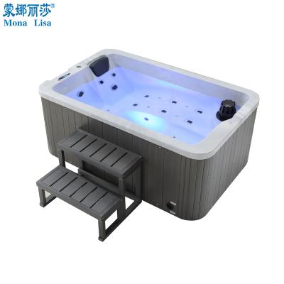 China Freestanding Cheap Acrylic Manufactured Hot Tub Spa for sale