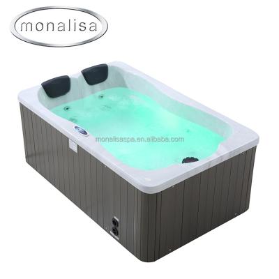 China Modern High Quality Luxury Whirlpool Massage Family Spa Bathtubs Outdoor 2 Person Mini Hot Tub for sale