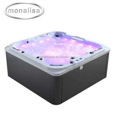 China Monalisa USA Balboa System Five People Acrylic Freestanding Jet Outdoor 5 Person Spa Hot Tub for sale